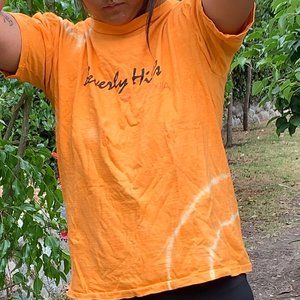 VINTAGE Beverly Hills Tie Dye T shirt
